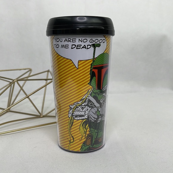 Star Wars Boba Fett Lidded Thermal Cup - Picture 6 of 7